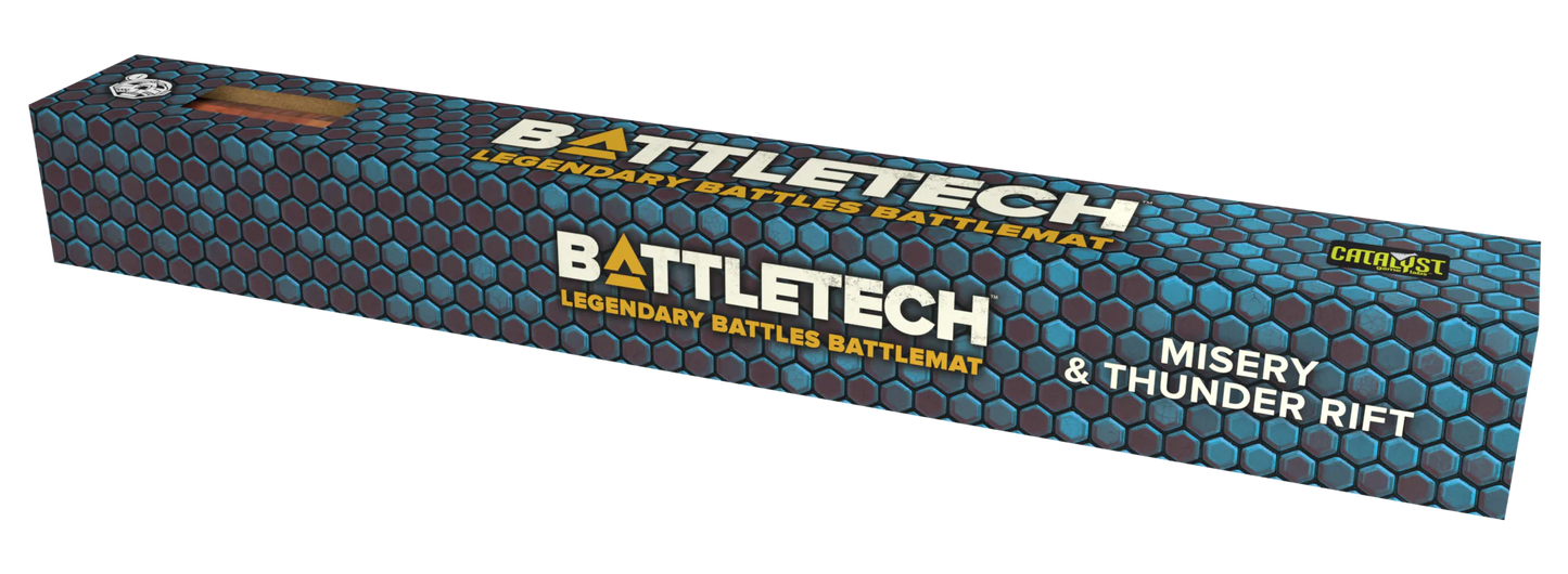 BattleTech: BattleMat- Legendary Battles- Thunder Rift / Misery