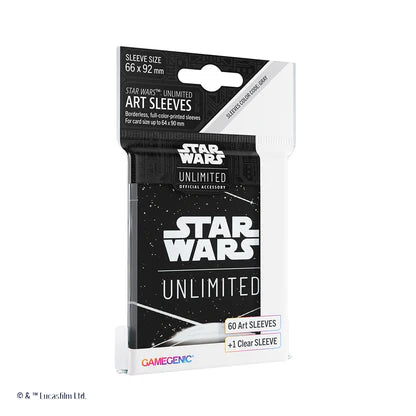 Star Wars: Unlimited - ART SLEEVE CARD BACK WHITE