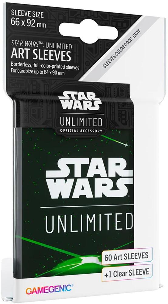 Star Wars: Unlimited - ART SLEEVE CARD BACK GREEN