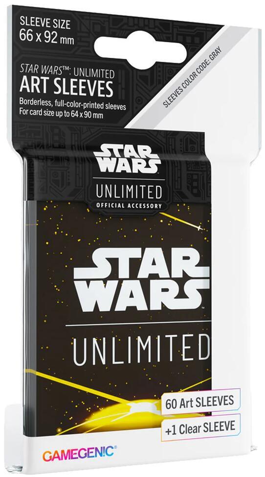 Star Wars: Unlimited - ART SLEEVE CARD BACK YELLOW