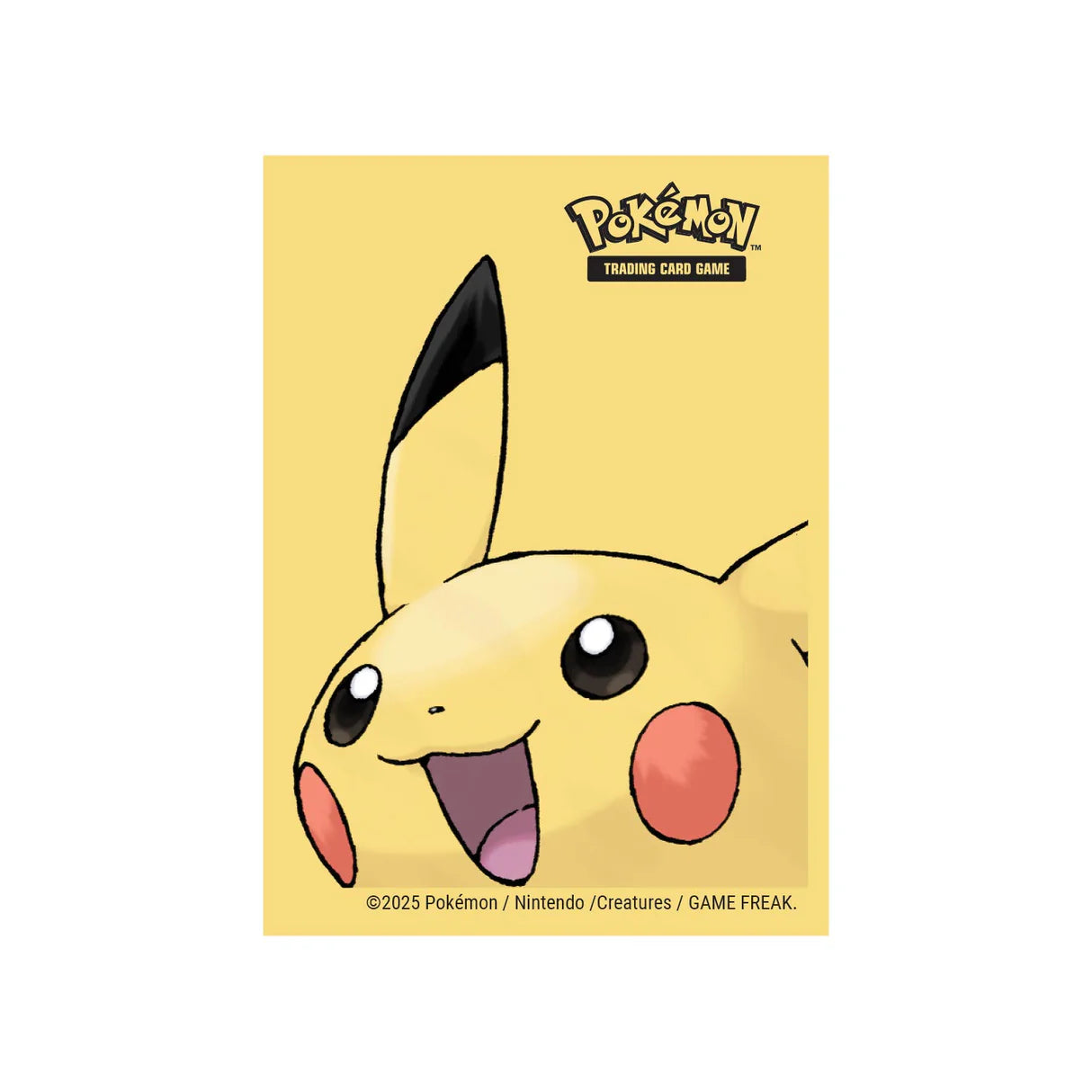 Deck Protectors: Pokemon- Pikachu 2025 (65ct)