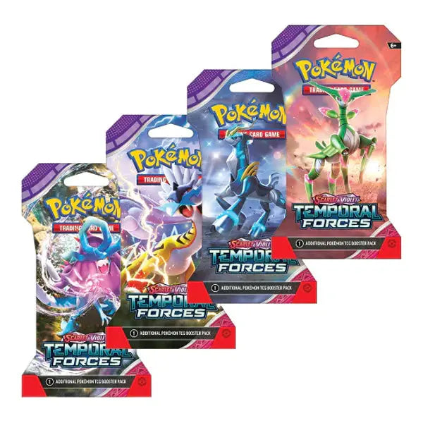 Pokmon Tcg: Scarlet & Violet Temporal Forces | Sleeved Booster Pack Pokmon Tcg: Scarlet & Violet Temporal Forces | Sleeved Booster Pack