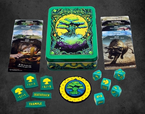 Magic The Gathering Green Mana Token Set