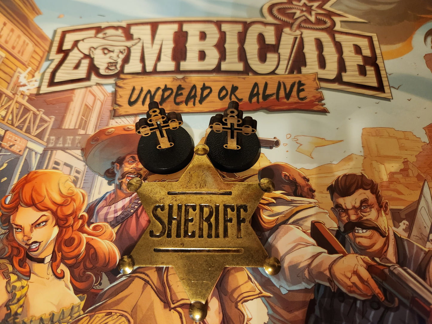 Custom Zombicide 3D token upgrade for Undead or Alive