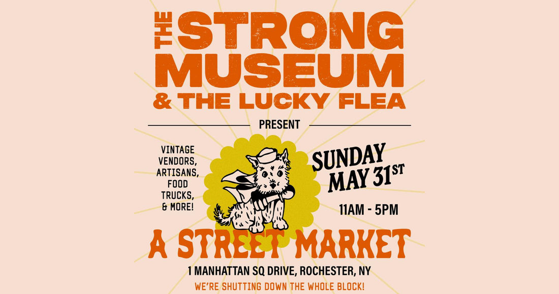The Strong Museum and a Street Market