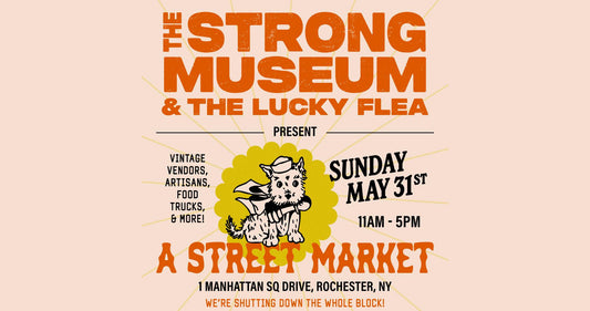 The Strong Museum and a Street Market