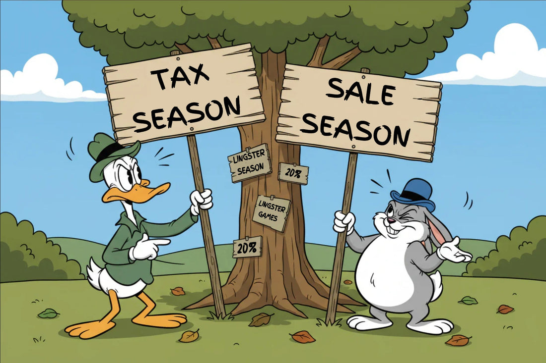 TAX Season!   SALE Season!