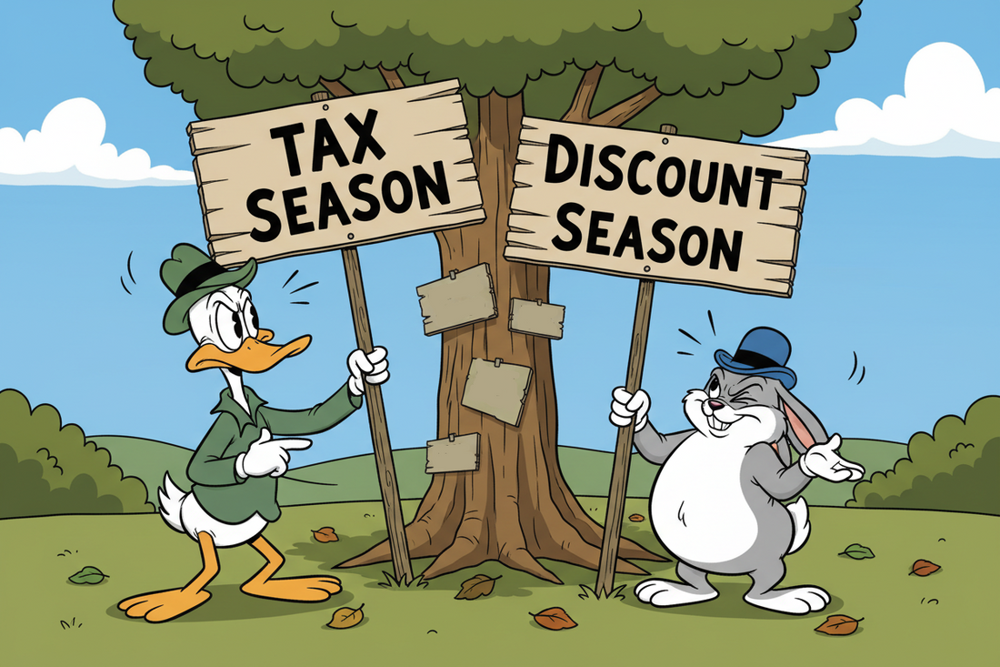 TAX Season!   SALE Season!