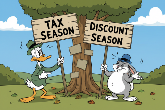 TAX Season!   SALE Season!