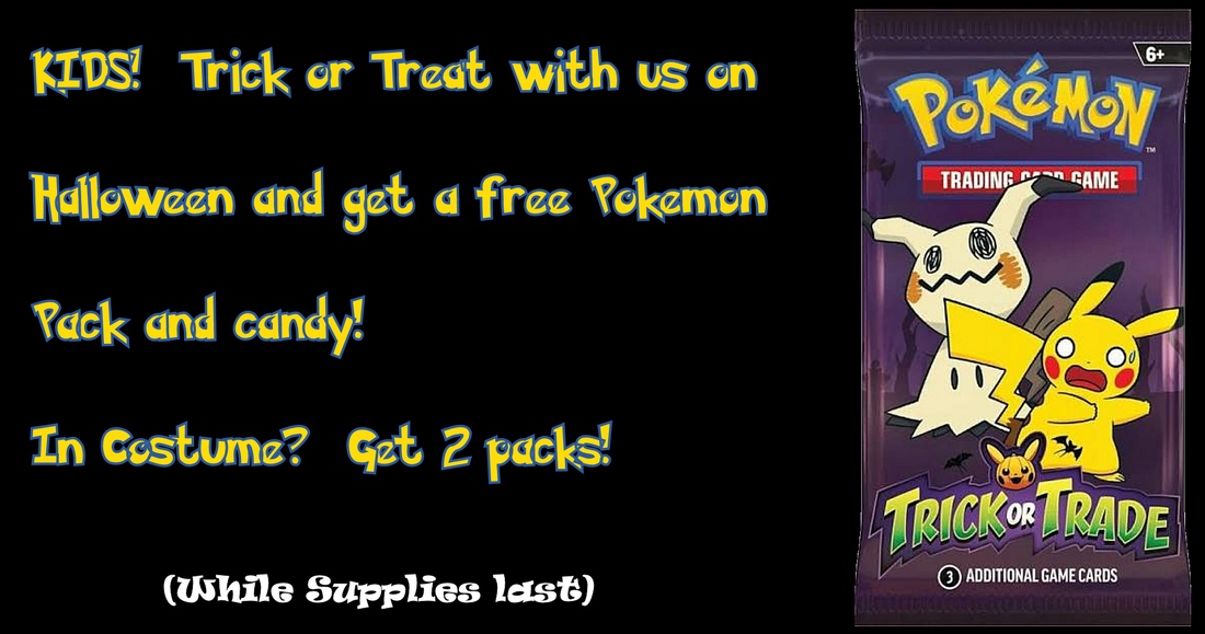Kids!  Trick Or Treat at LingSter Games!