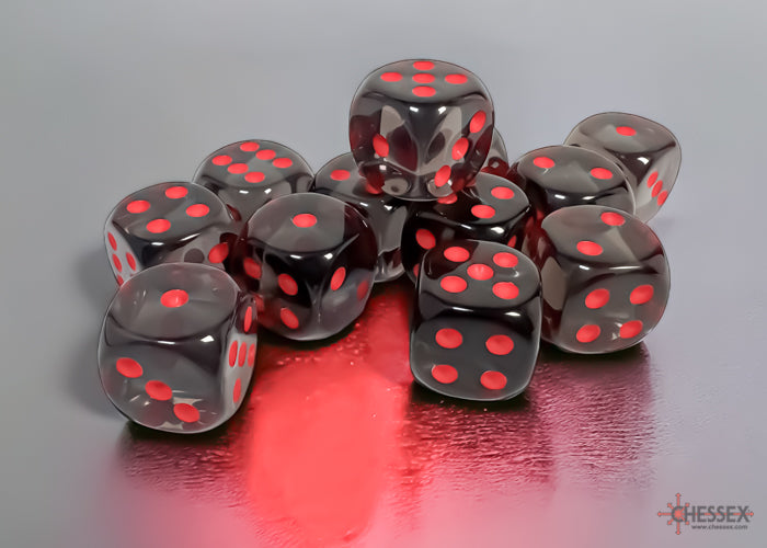 Pair O 16mm Dice - Transparent