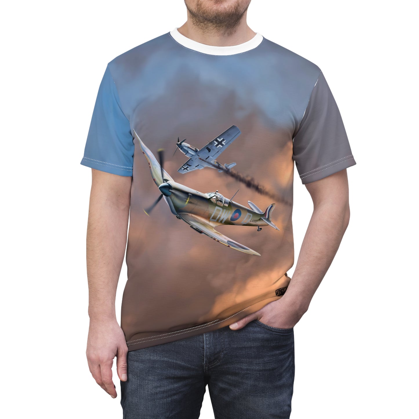 Wings of Glory WW2 All Over Print Shirt