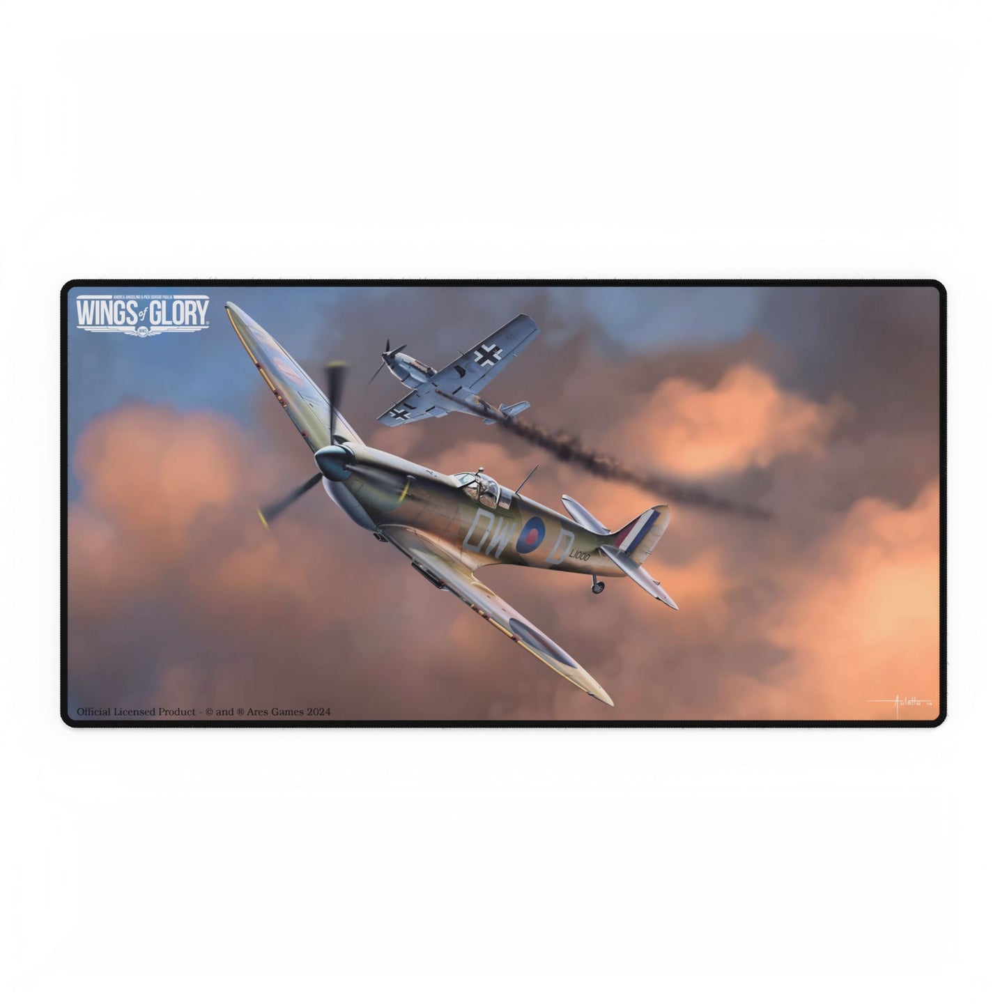 Wings Of Glory:  WW2 Desk Mat