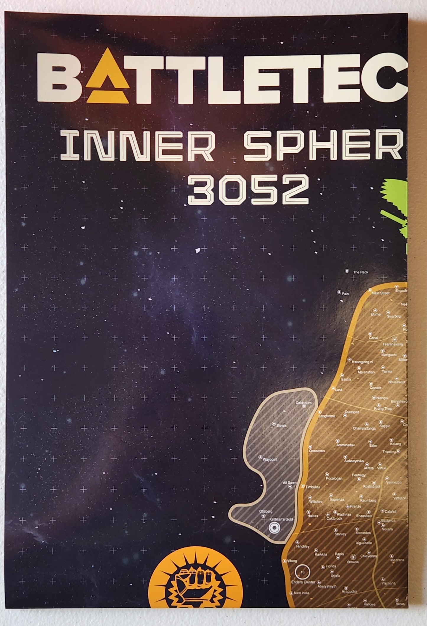 BattleTech: 3052 Map