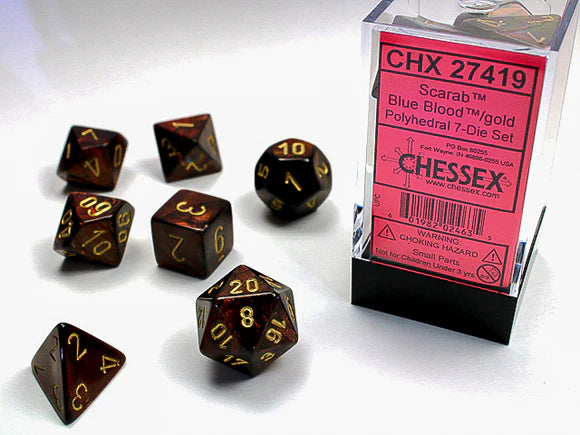 Chessex Polyhedral 7-Dice Sets