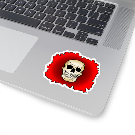 Sticker - Flaming Skull