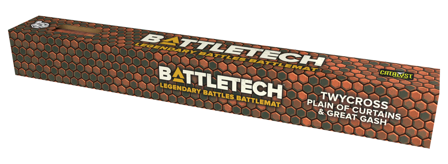 BattleTech:  BattleMat- Legendary Battles- Twycross Plain of Curtains/Great Gash