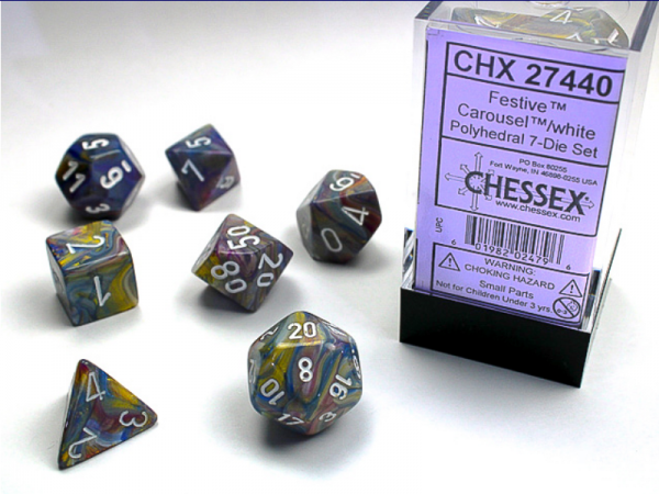 Chessex Polyhedral 7-Dice Sets