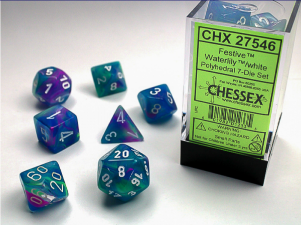 Chessex Polyhedral 7-Dice Sets