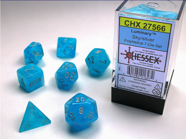 Chessex Polyhedral 7-Dice Sets