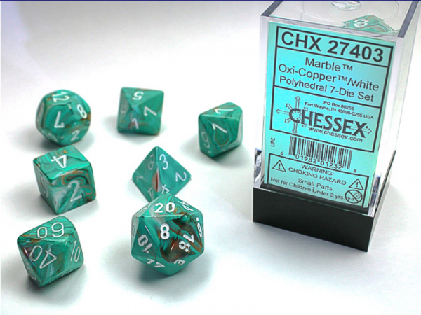 Chessex Polyhedral 7-Dice Sets