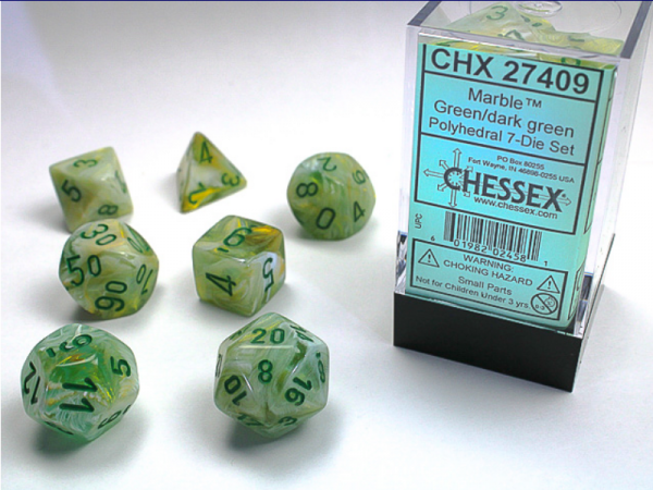 Chessex Polyhedral 7-Dice Sets