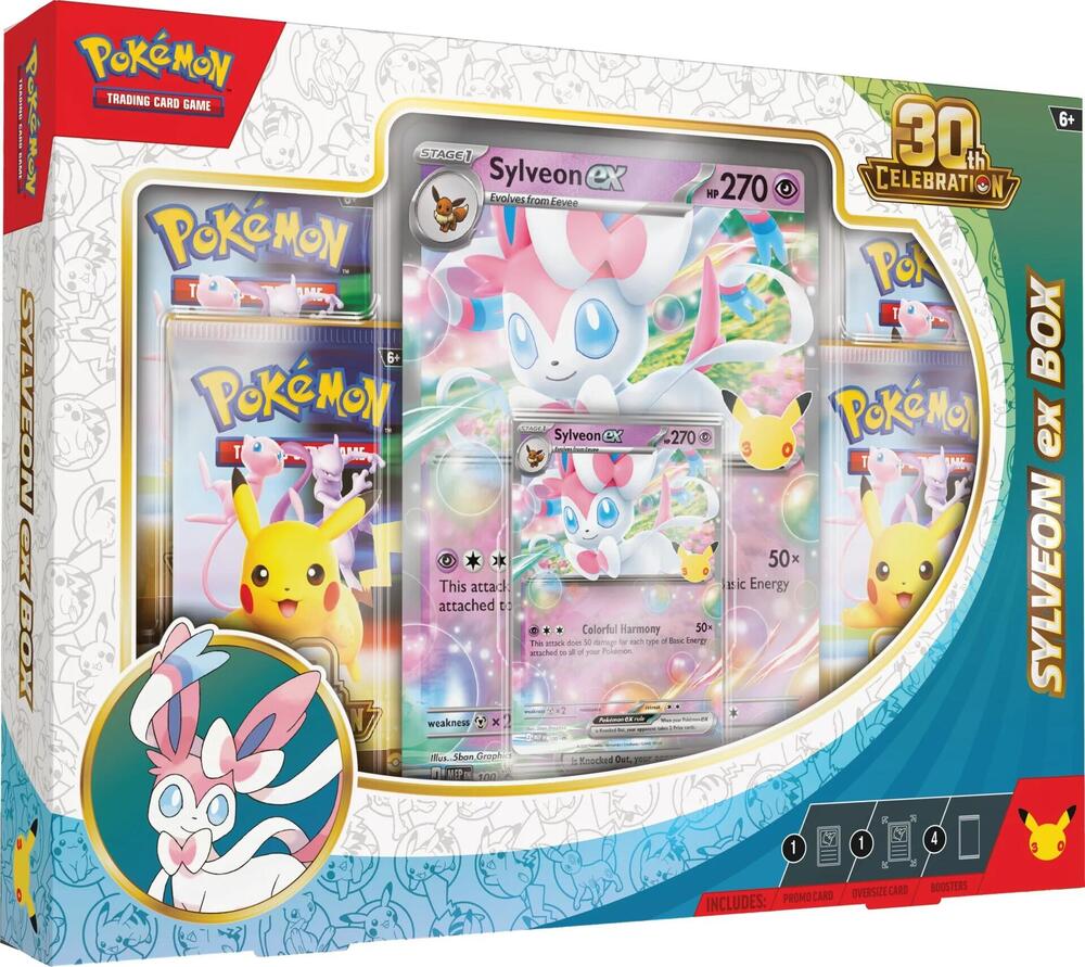 Pokemon TCG: 30th Anniversary -  ex Box Sylveon / Greninja