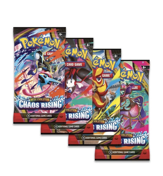 Pokémon TCG: Mega Evolutions Chaos Rising Booster Pack