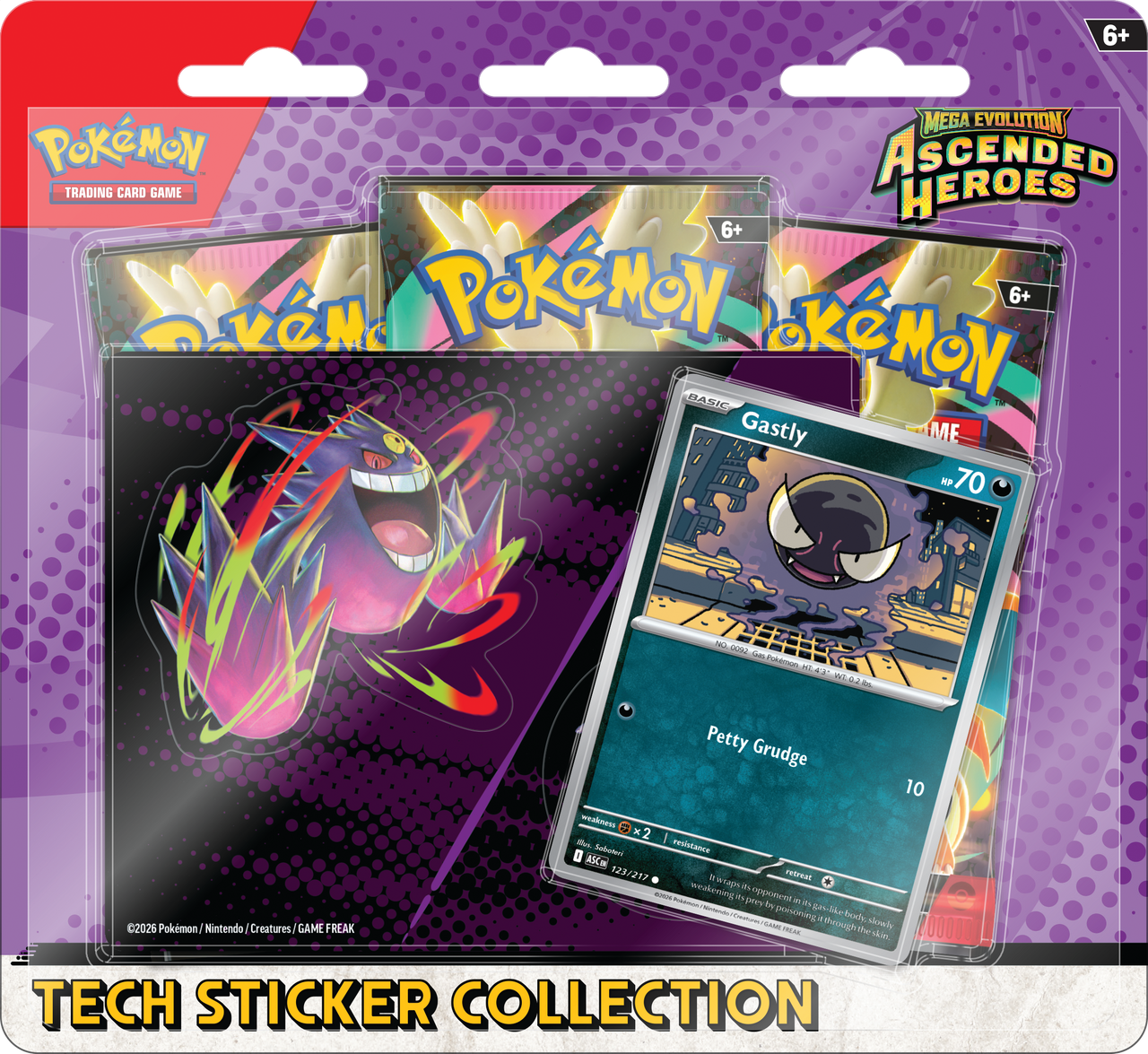 Pokémon TCG: Ascended Heroes Tech Sticker Collection