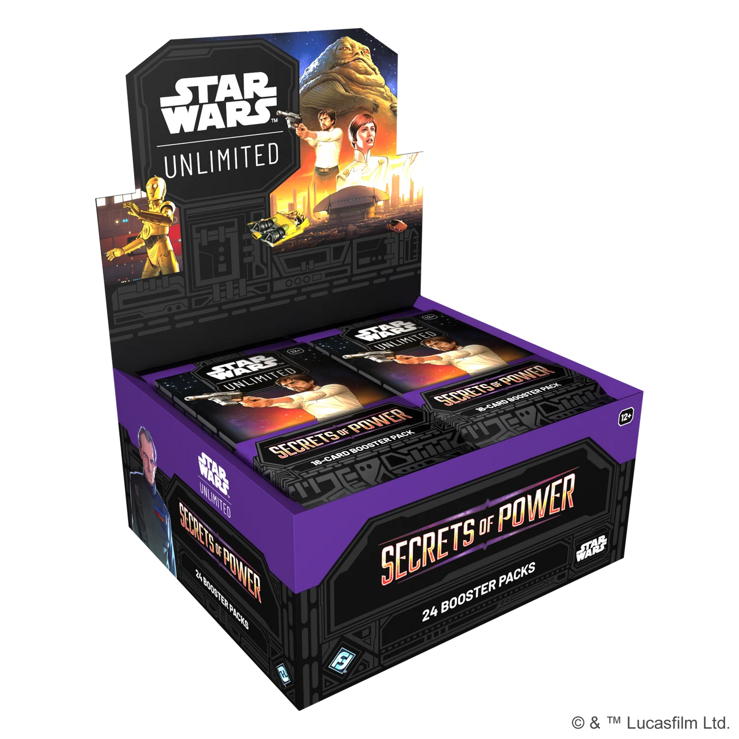 Star Wars: Unlimited - Secrets of Power: Booster Display