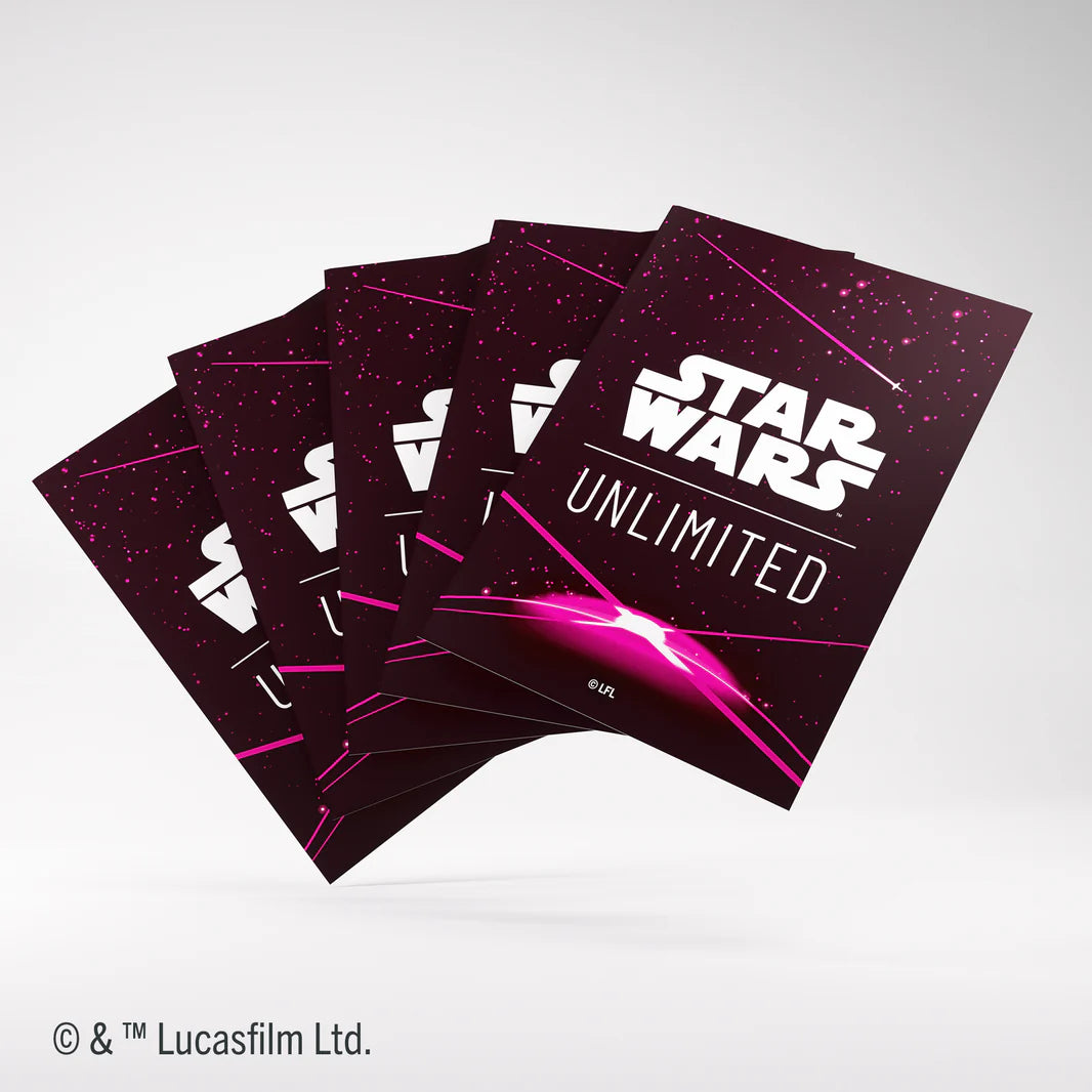 Star Wars: Unlimited - ART SLEEVE CARD BACK Magenta