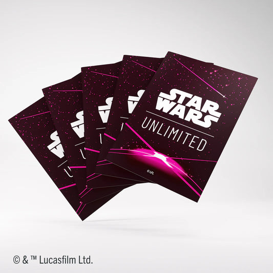 Star Wars: Unlimited - ART SLEEVE CARD BACK Magenta
