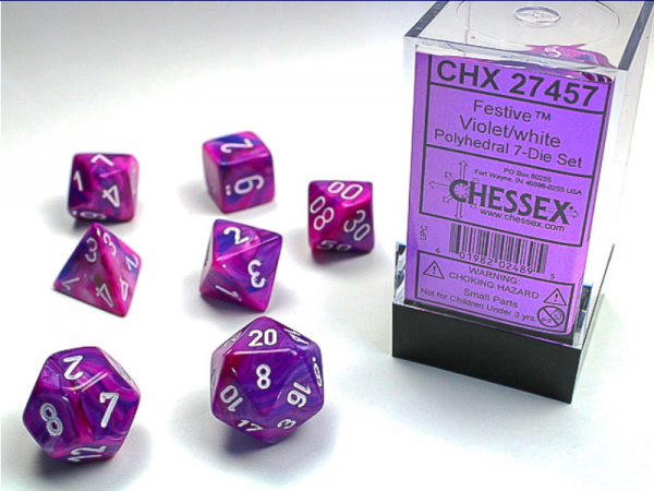 Chessex Polyhedral 7-Dice Sets
