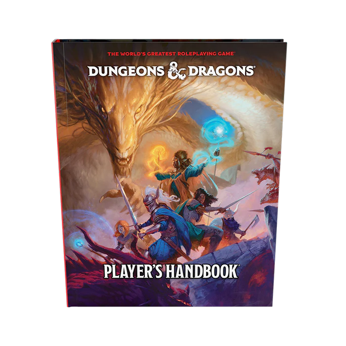 Dungeons & Dragons RPG: Players Handbook Hard Cover (2024)