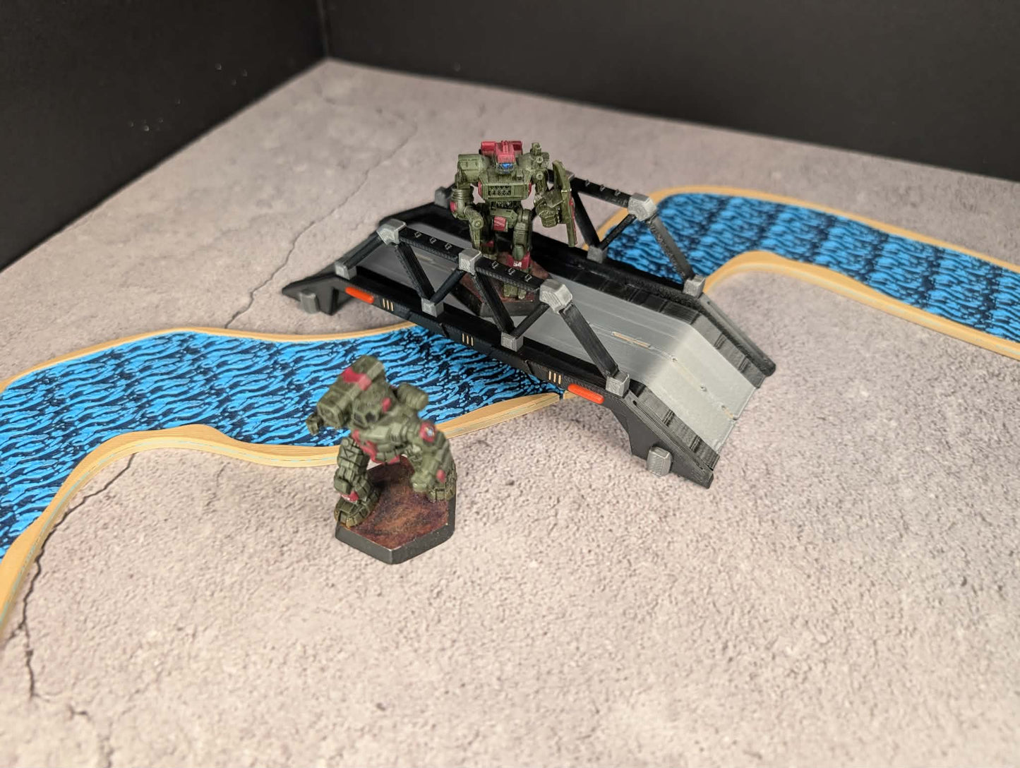 Alpha Strike Bridge  (Battletech Aces bridge) LingSter Games Exclusive Kurita Color!