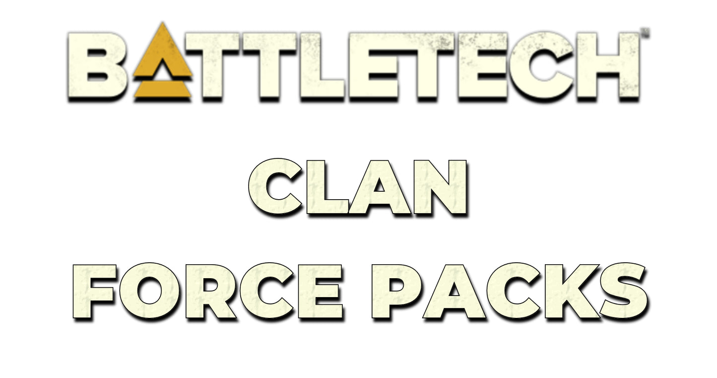 Battletech Clan Star Packs