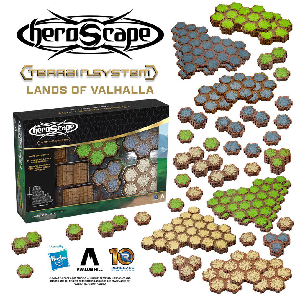 Heroscape: Terrain System - Lands of Valhalla Pack