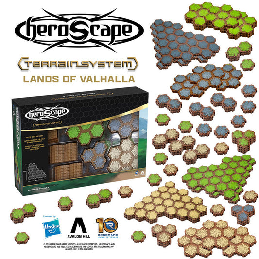 Heroscape: Terrain System - Lands of Valhalla Pack