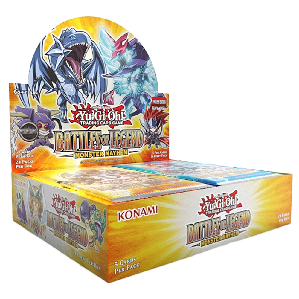 Yu-Gi-Oh: Battles of Legend- Monster Mayhem Booster Display Box