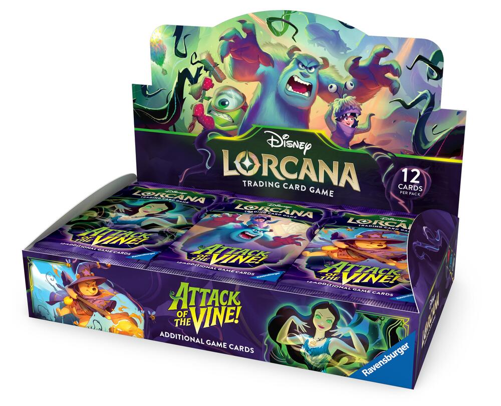 Lorcana TCG:  Attack Of The Vine Booster BOX