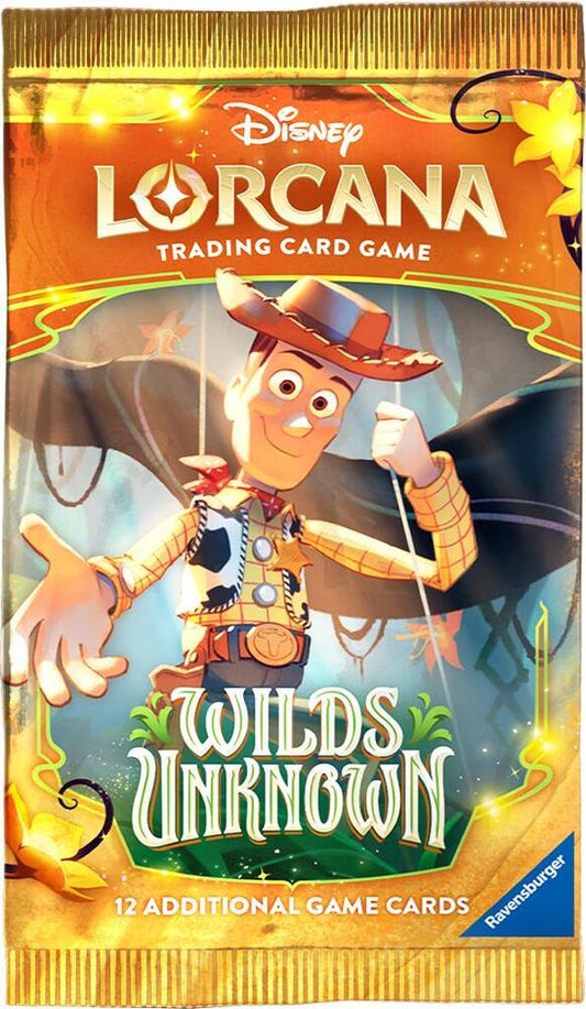 Lorcana TCG:  Wilds Unknown Booster Pack