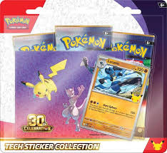 Pokemon TCG: 30th Anniversary - Tech Sticker Collection