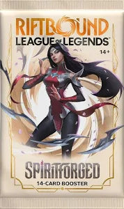 Riftbound League Of Legends Spiritforged Booster Pack