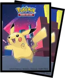 Deck Protectors: Pokemon- Pikachu 2023 Shimmering Skyline (65ct)