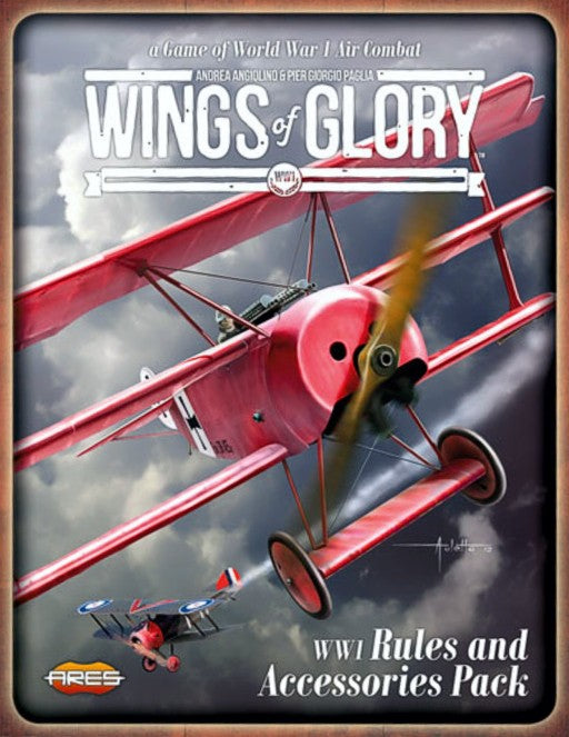 WW1 Wings of Glory Rules and Accessories Pack