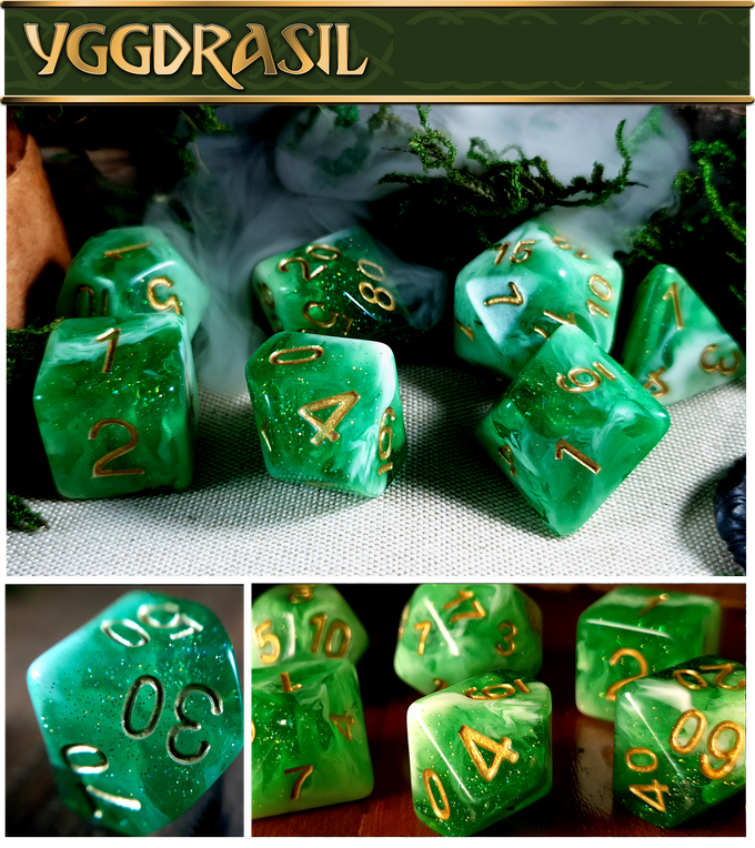 Norse mythology dice - Viking Saga