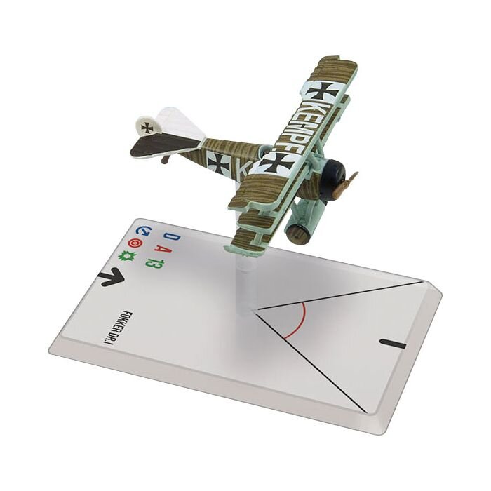 Wings of Glory: Fokker DR.I. Model Airplane with Detailed Design and Flight Stand for Collectors