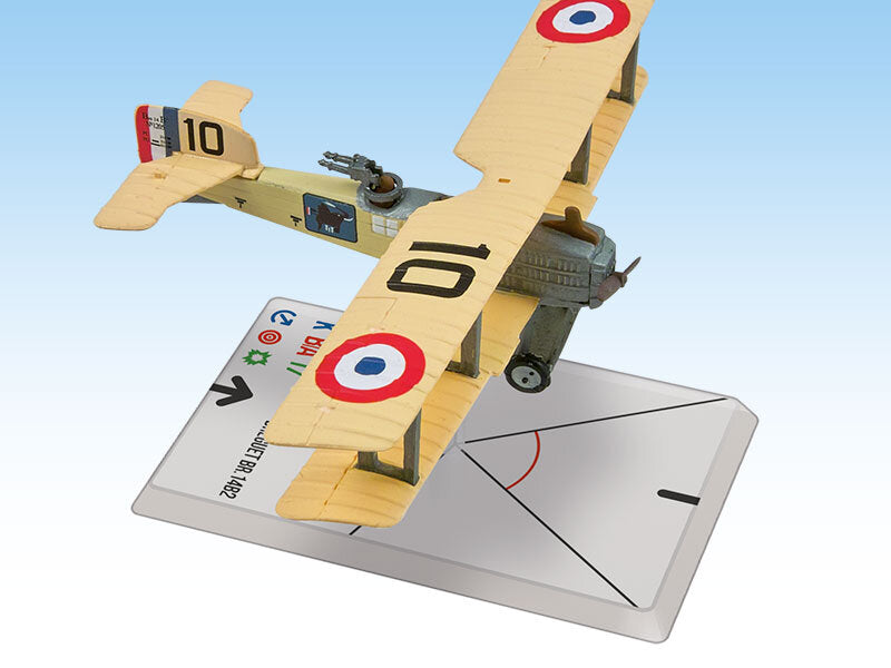 Wings of Glory: WWI - Breguet BR.14 Model Aircraft with Detailed Design and Painted Features